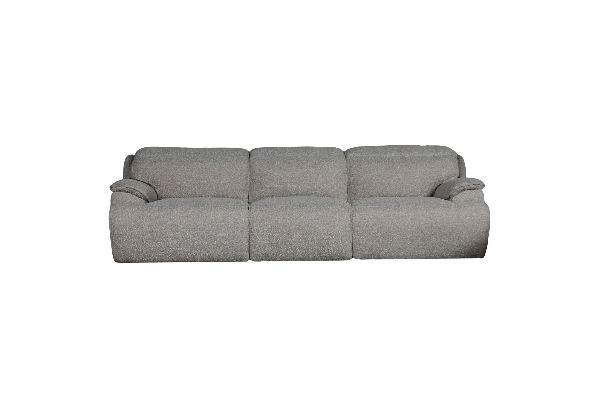 Cushy Grey Power Motion Sofa