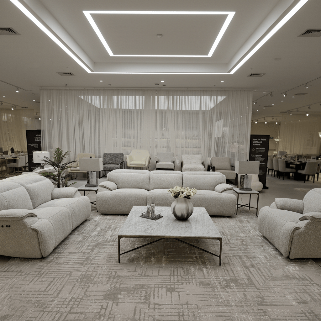 Cushy White Power Motion Set