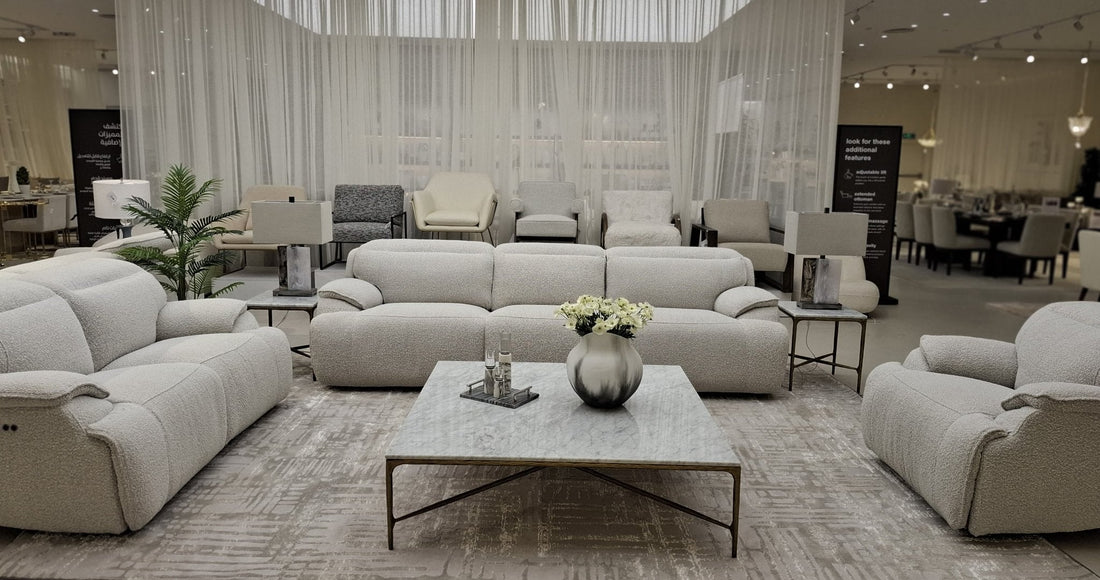 Cushy White Power Motion Set