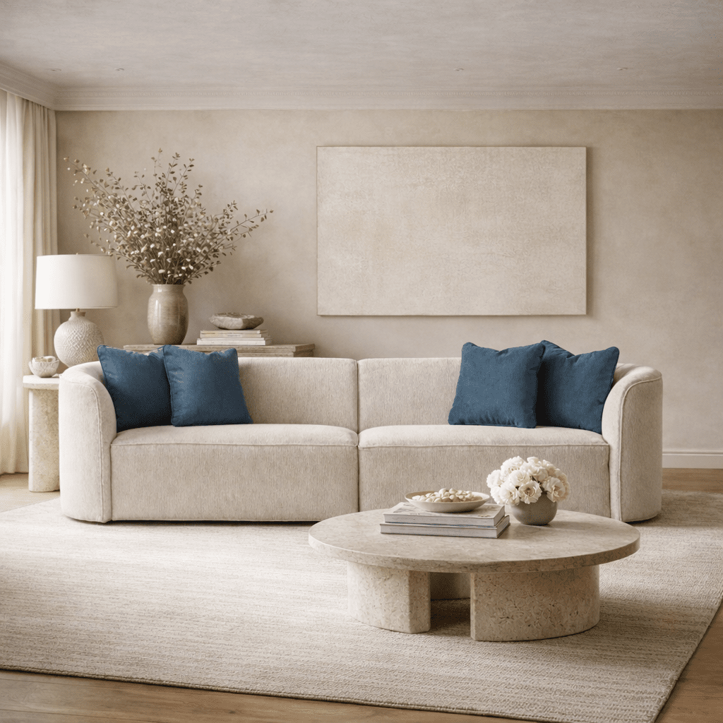 Orin Blue Living Room Set