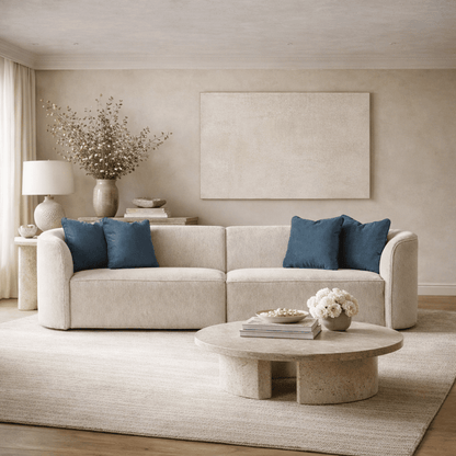 Orin Blue Living Room Set