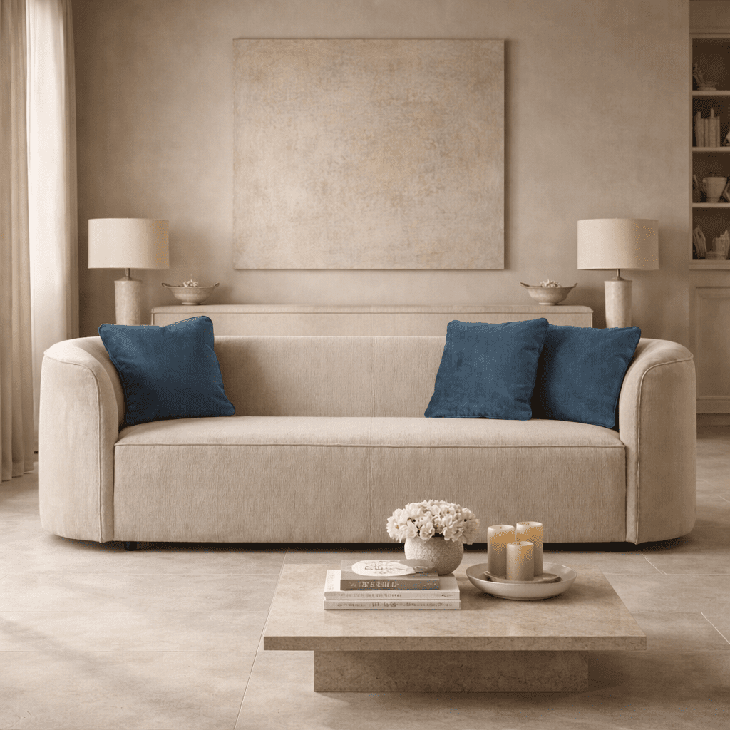 Orin Blue Living Room Set