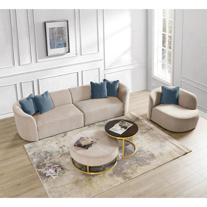 Orin Blue Living Room Set
