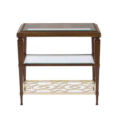 Dar Side Brown table