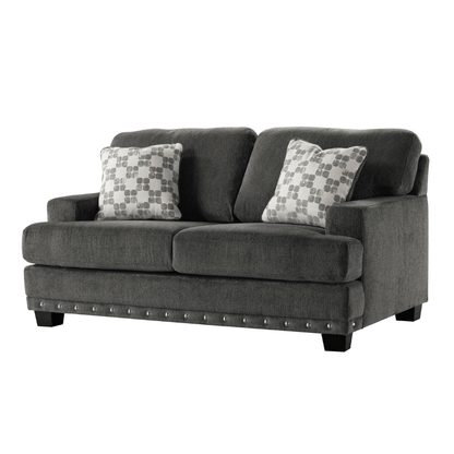 Daxon Grey Loveseat