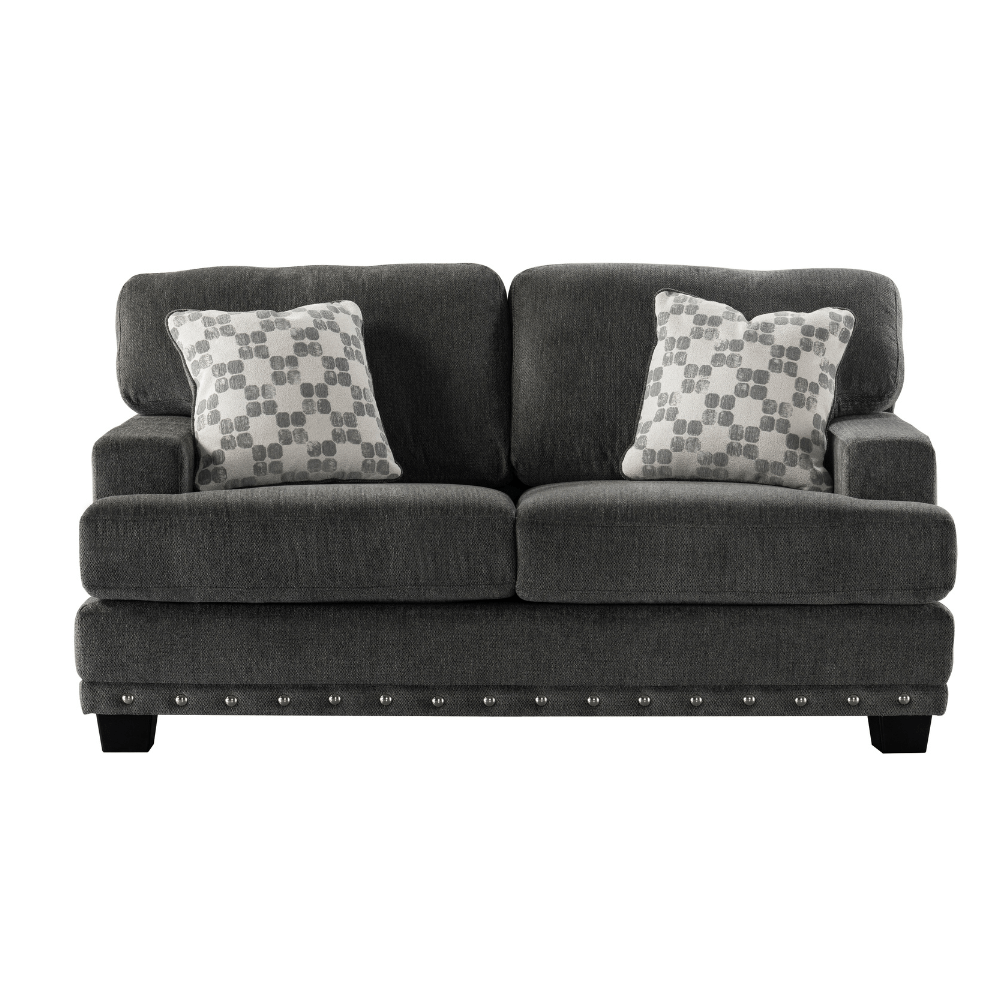 Daxon Grey Loveseat