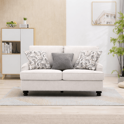 Denise Beige Loveseat
