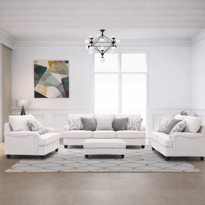 Denise Beige Sofa Set