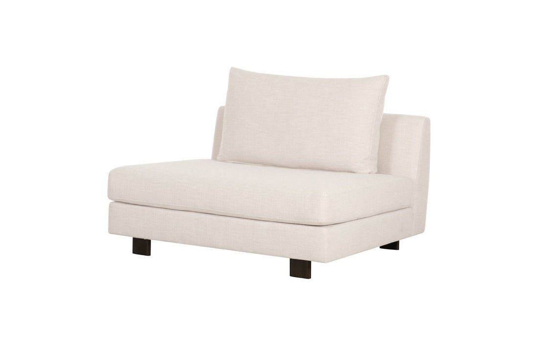 Deniz Brown Armless Chair