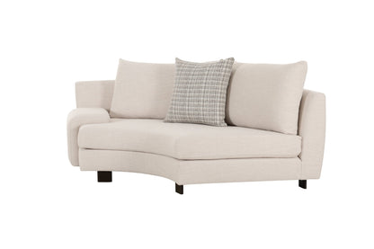 Deniz Brown Left Arm Facing Seater