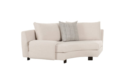 Deniz Brown Left Arm Facing Seater