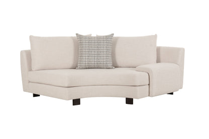 Deniz Brown Right Arm Facing Seater