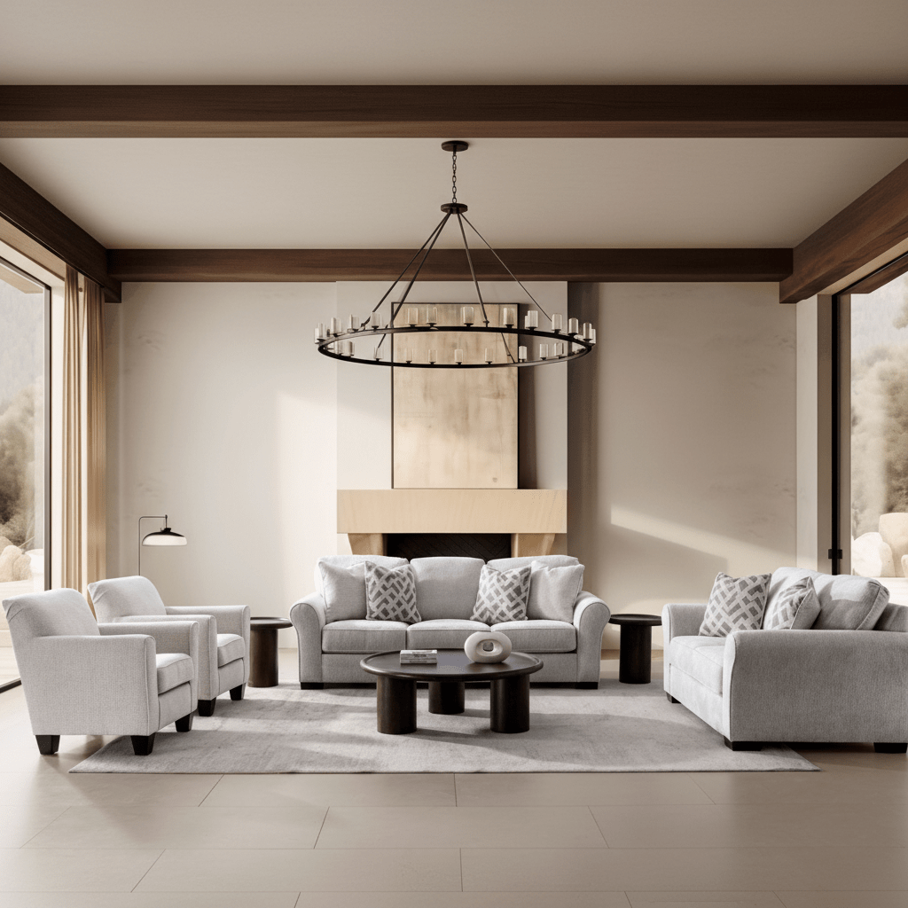 Dillon Grey Sofa (249cm)