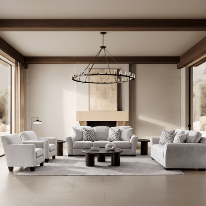 Dillon Grey Sofa (249cm)