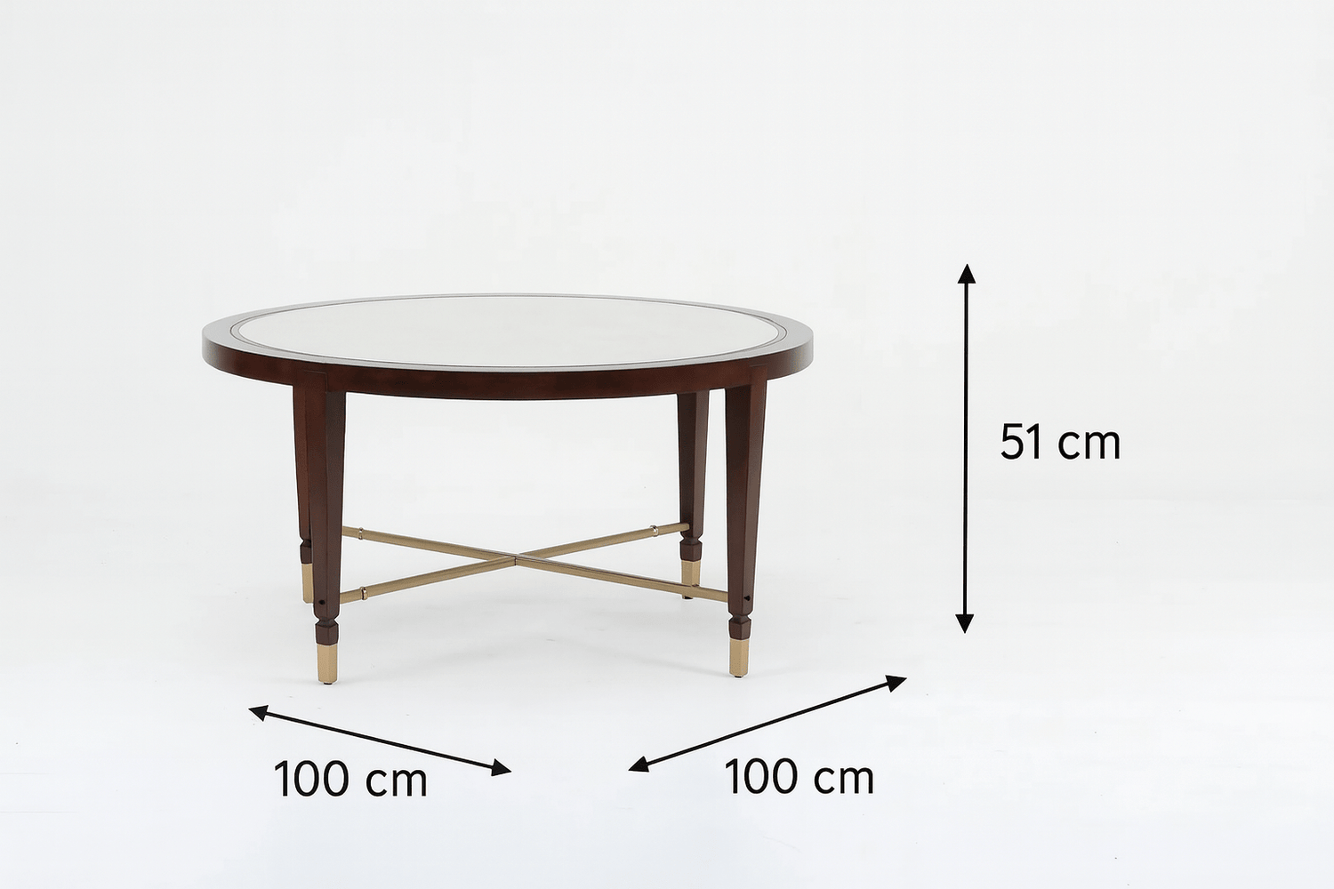 Diwan Round Coffee Table