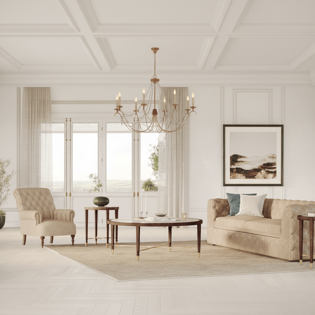 Diwan Round Coffee Table
