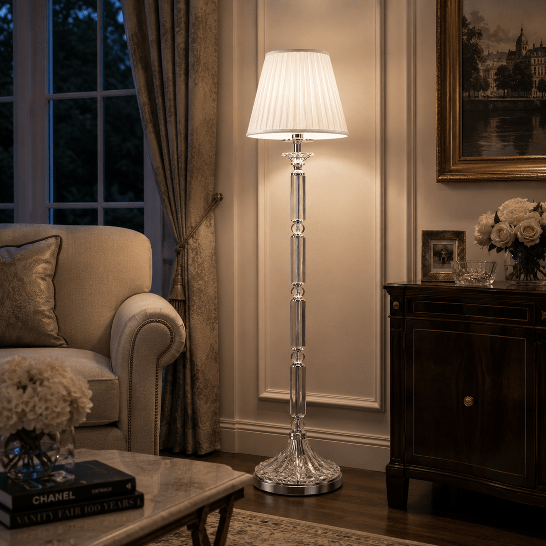 DURRAH CRYSTAL Floor lamp