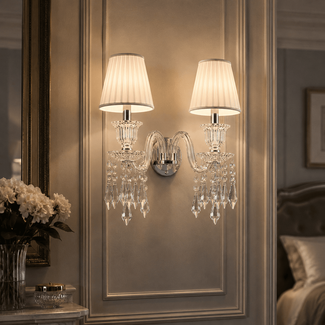 DURRAH CRYSTAL Wall lamp