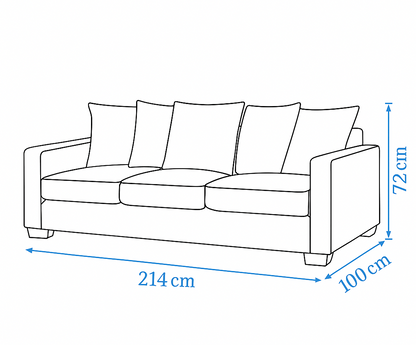 Adrian Green Sofa W214