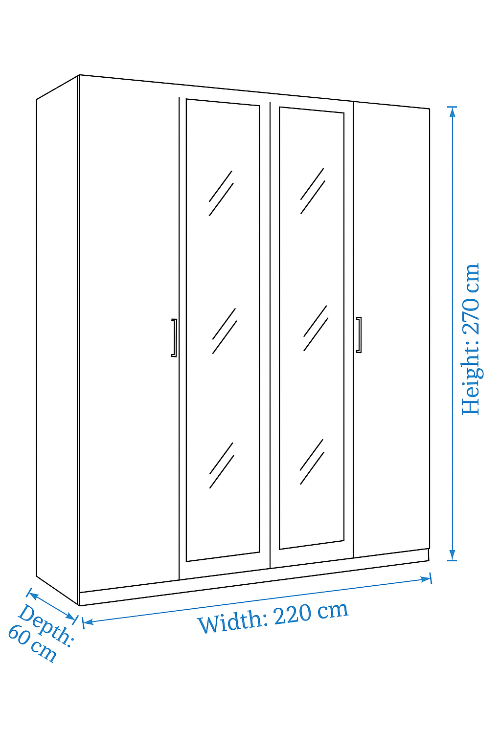 EBONY WARDROBE