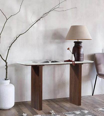 Eclipse Marble Console Table