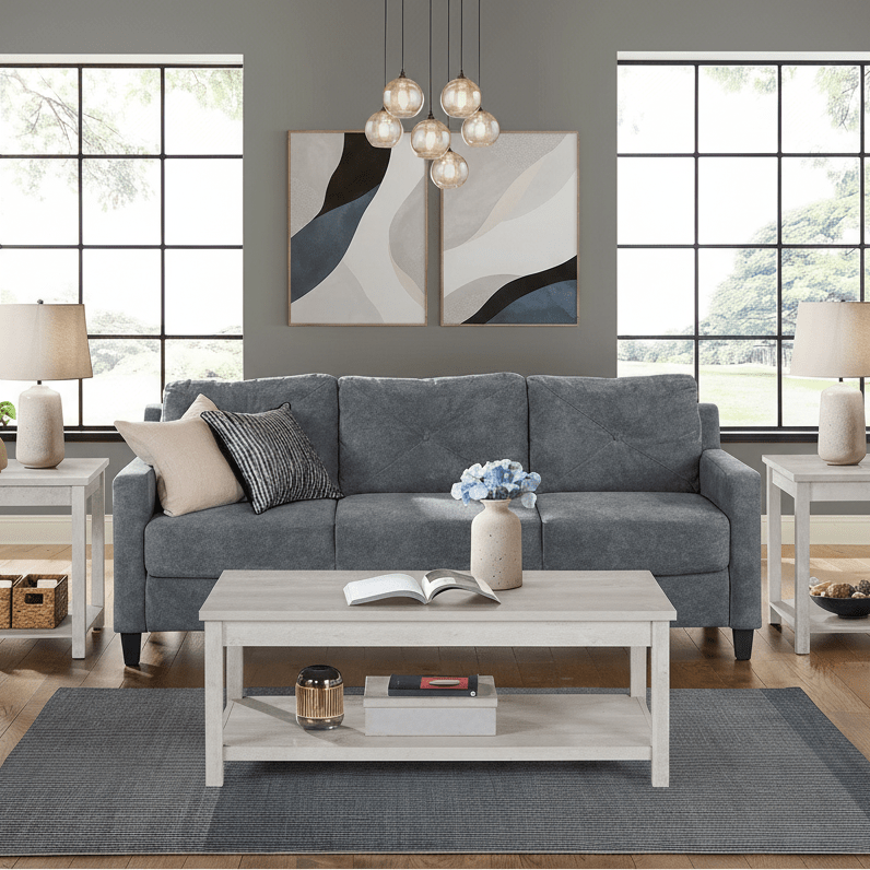 Eleanor Three Pack Occasional Set in White