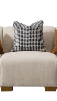 Elegant Embrace Beige Armless Chair