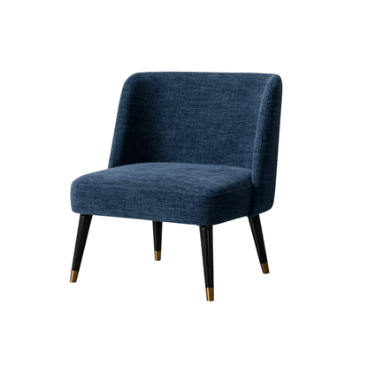 Elegant Embrace Blue Chair W73