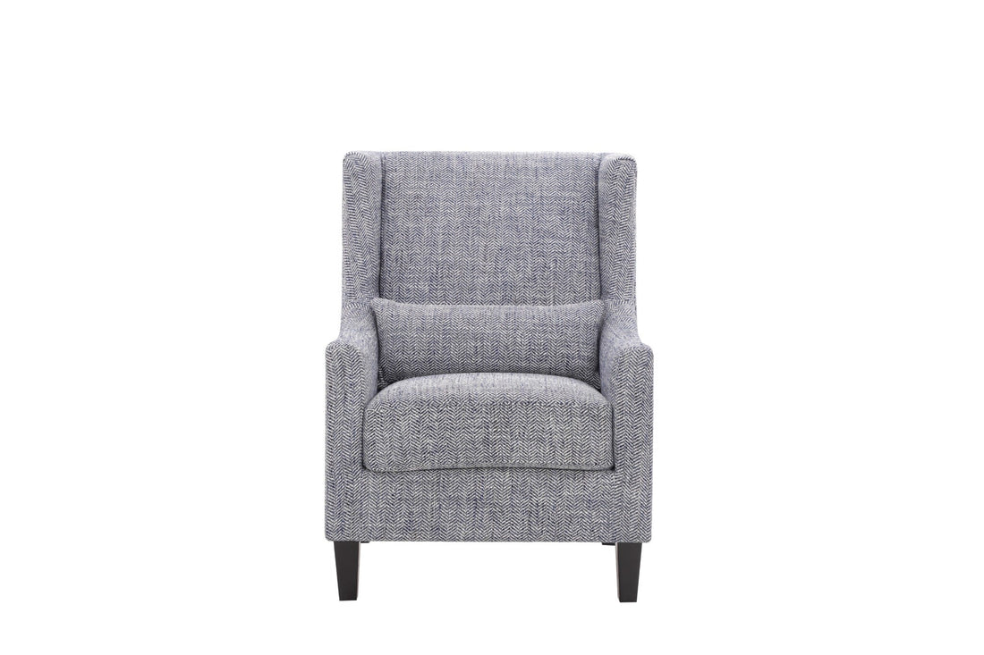 Elegant Grey Accent Chair