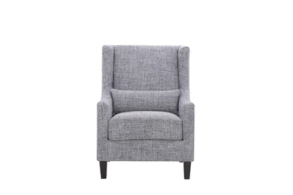 Elegant Grey Accent Chair