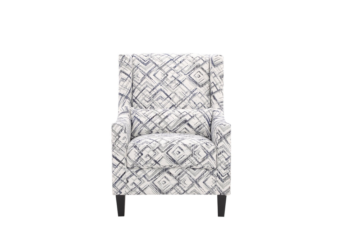 Elegant Printed Accent Chair