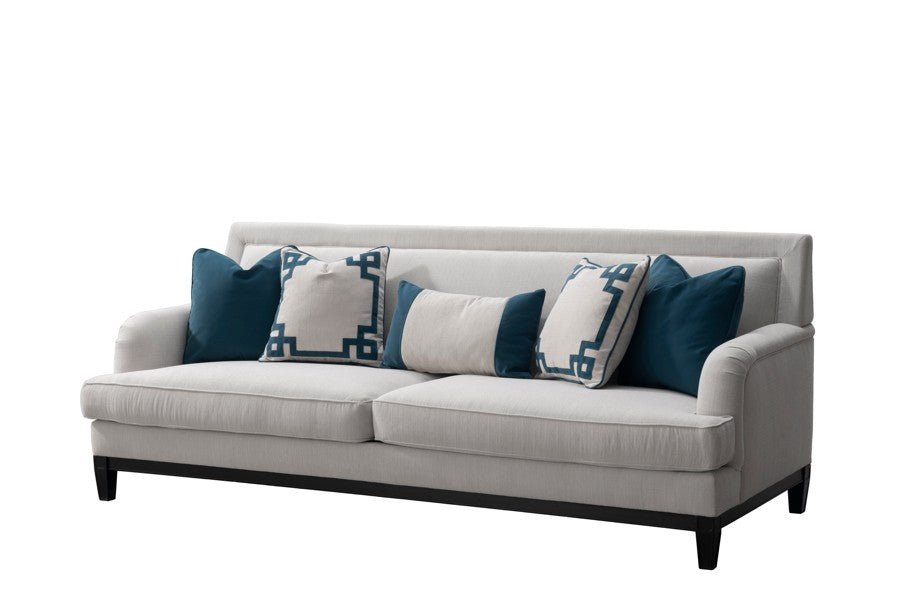 Elevated Greek Off-White XL Sofa