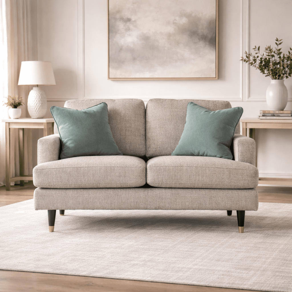 Elif Beige Loveseat (173cm)