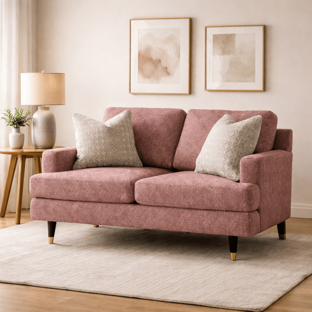 Elif Rosy Loveseat (173cm)