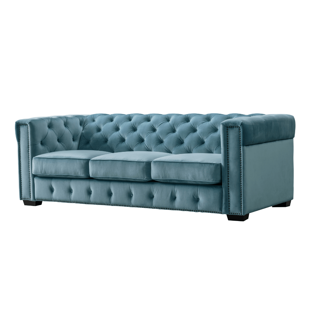 Elzaro Blue Living room Set
