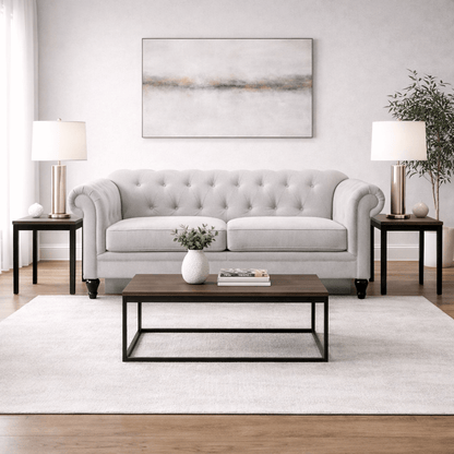 Emilia Grey Sofa W230