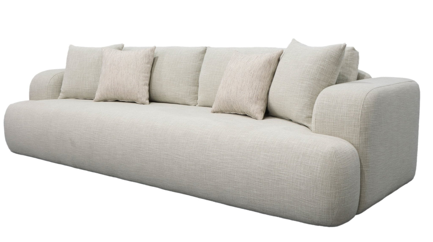 Emma Grey XL Sofa (280cm)