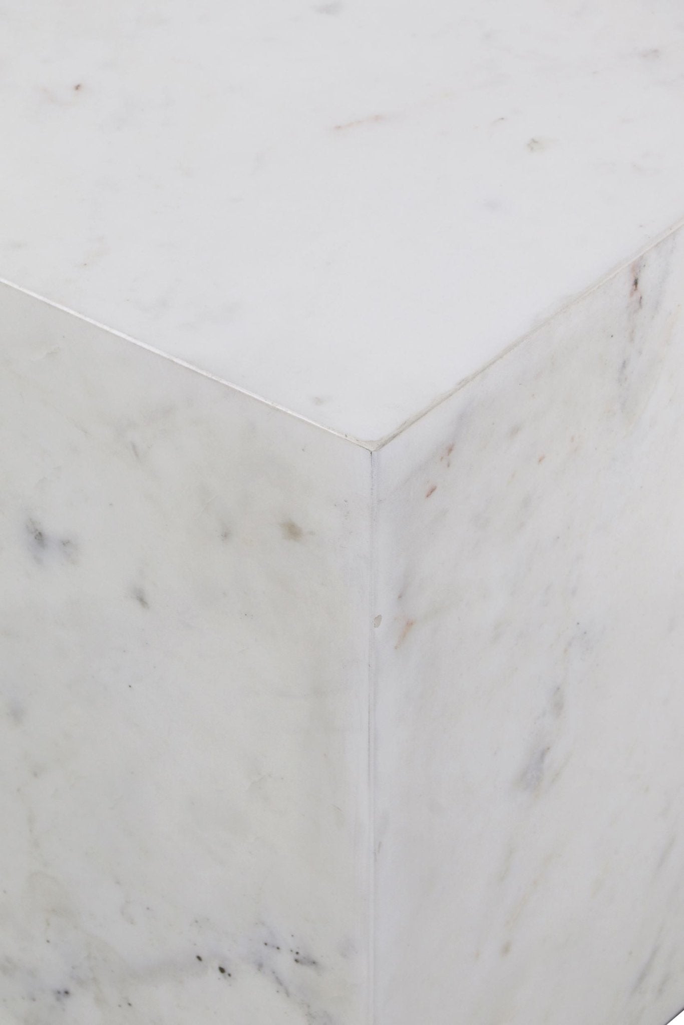 End Table Kailashpri white marble