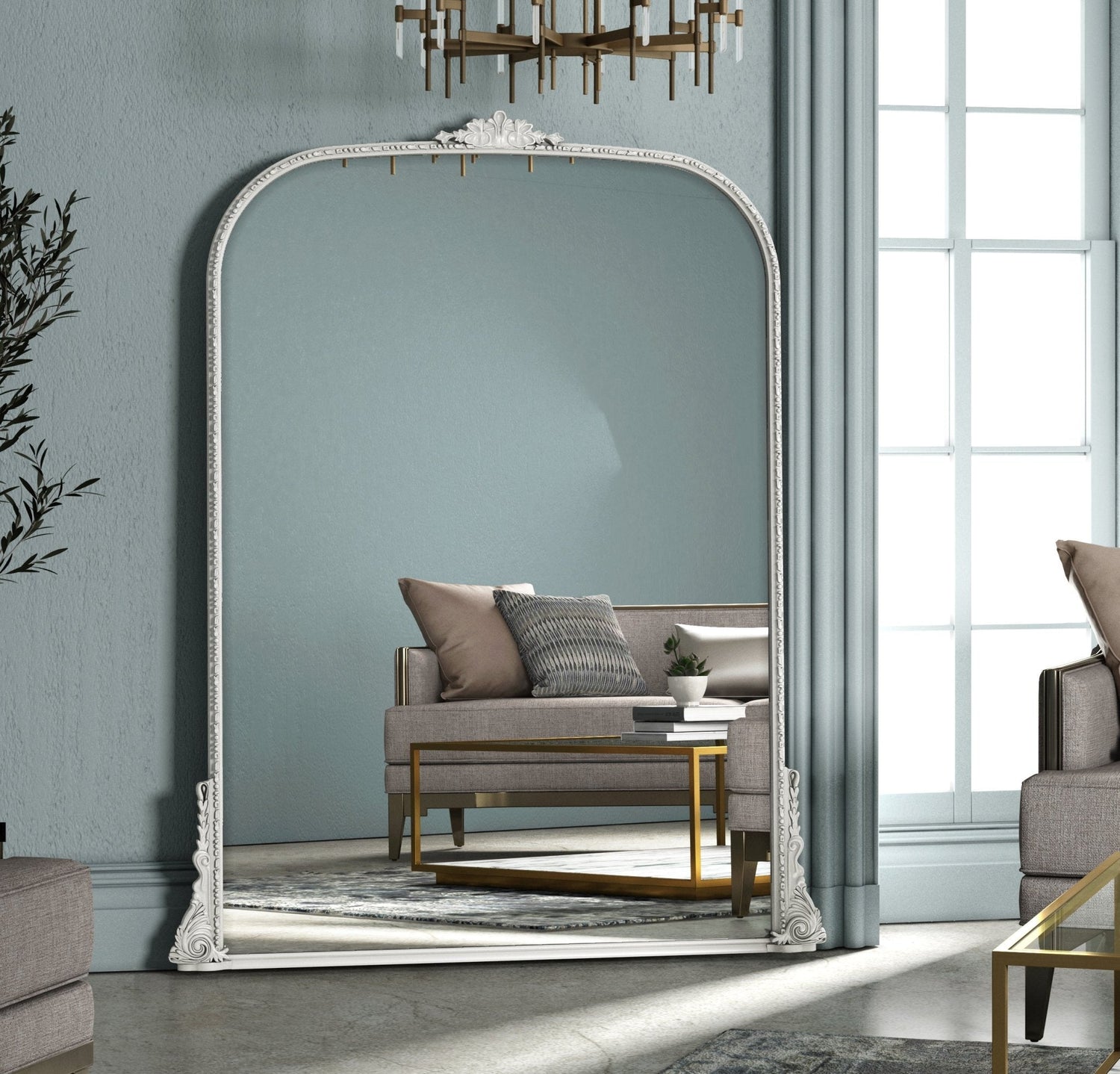 Erised White Mirror