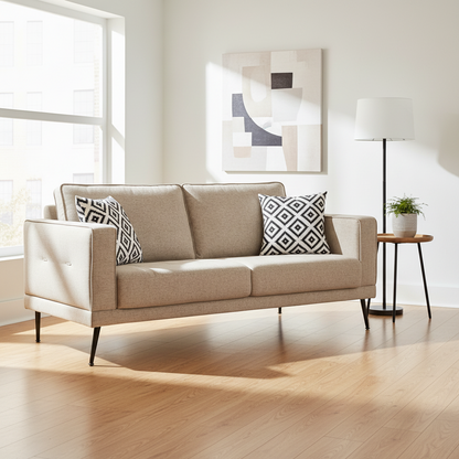 Eugene Euphoric Beige Sofa