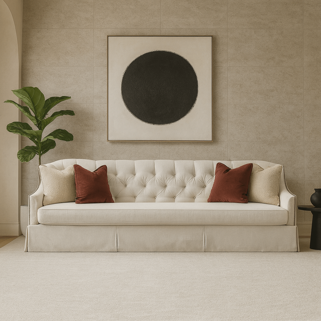 Fatima Roze XL Sofa – Roots Furniture
