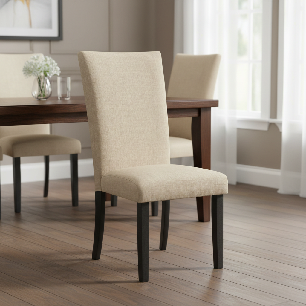 Felicia Upholstery Side Chair W/Linen