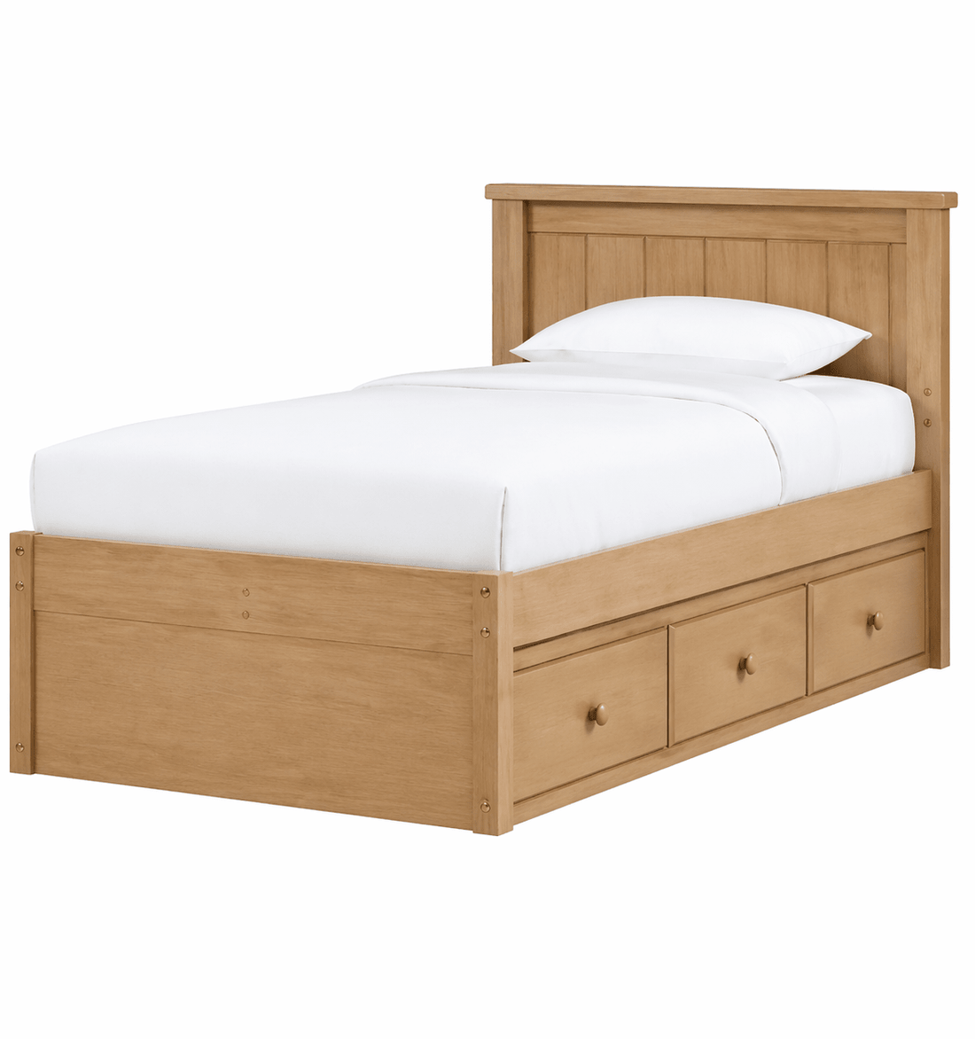 Fillmore Twin Single Bed w/ 3 Drawer Storage