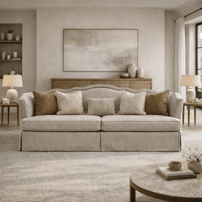 Finest Beige 4 Seater Sofa (278cm)