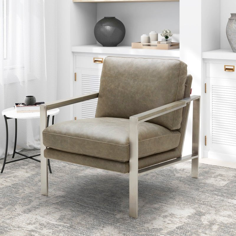 Fiona Grey Arm Chair
