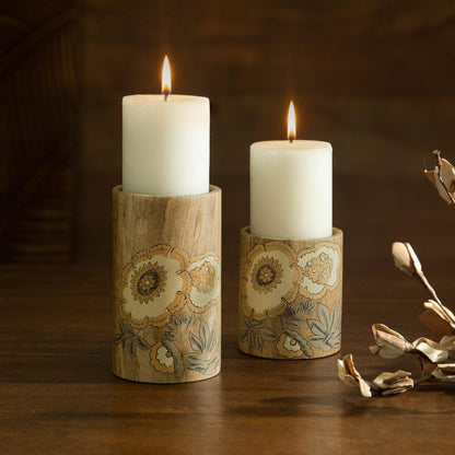 Fleur D or Candle Stand Large