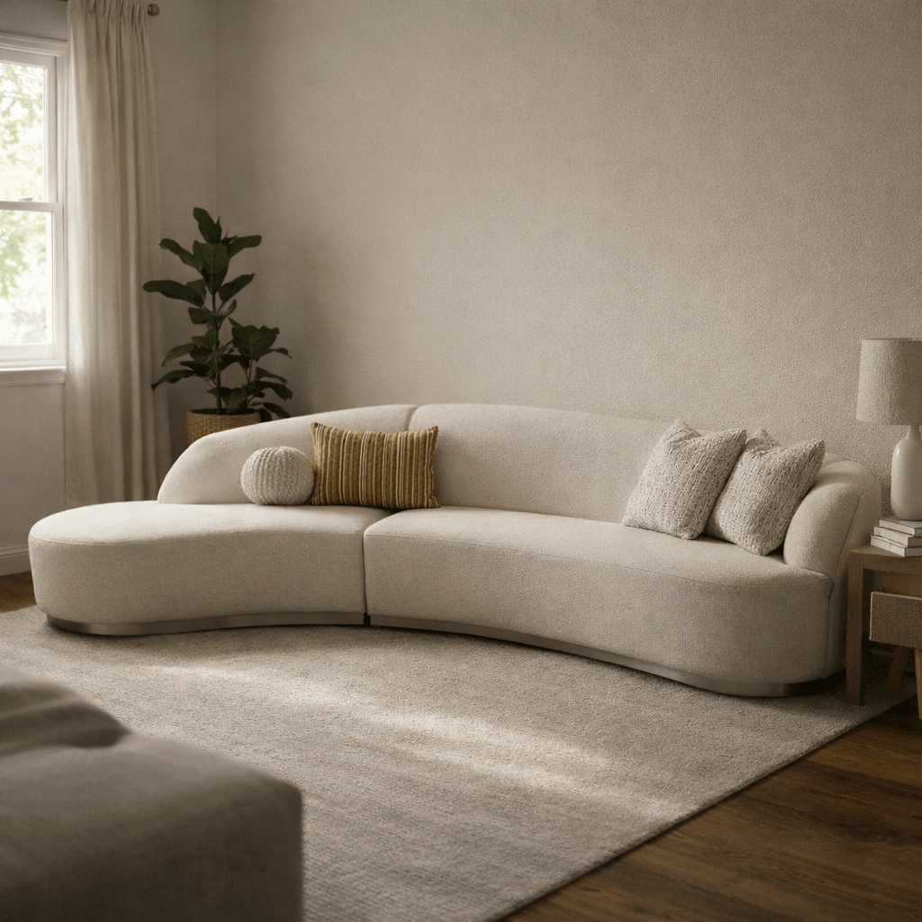 Florence Off White Sectional