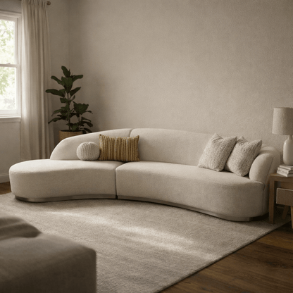 Florence Off White Sectional