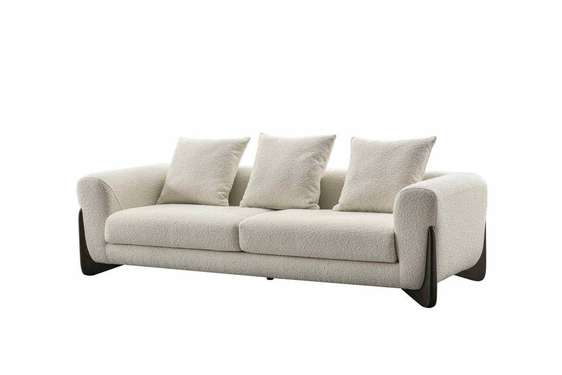 Floux White Sofa