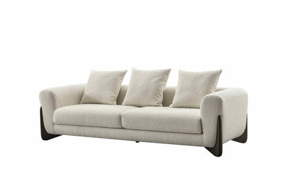 Floux White Sofa